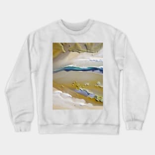 Abstract Beach Crewneck Sweatshirt